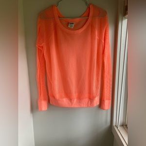 (SOLD) Pink Victoria Secret Long sleeve Shirt Size M